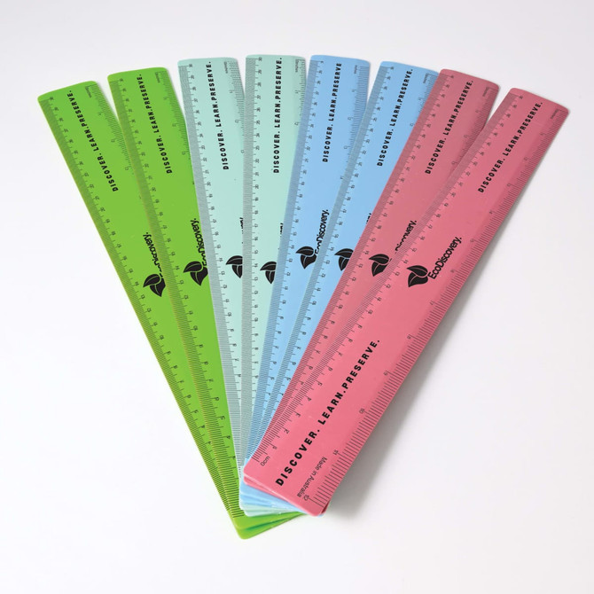 Recycled Plastic Ruler 30cm