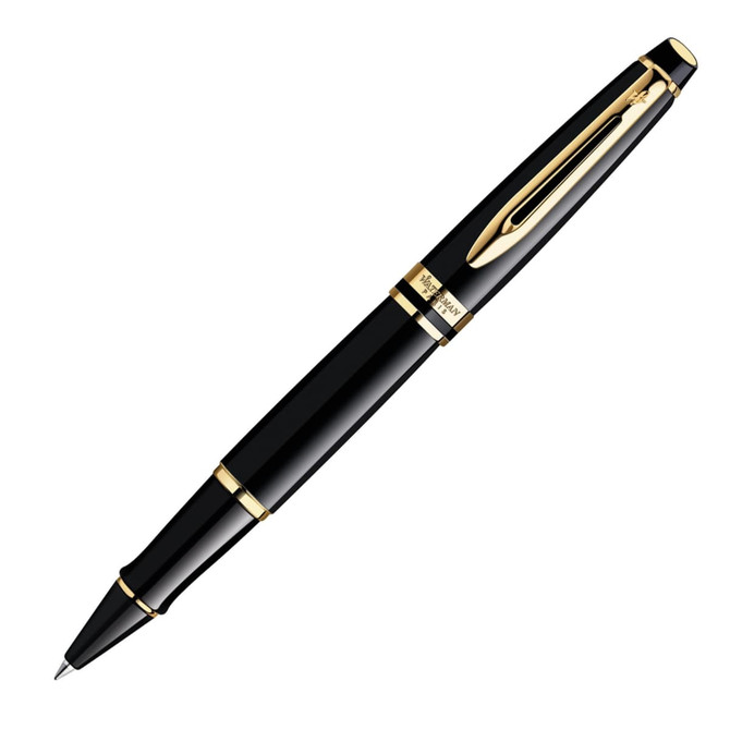 Metal Pen Rollerball Waterman Expert - Lacquer Black GT