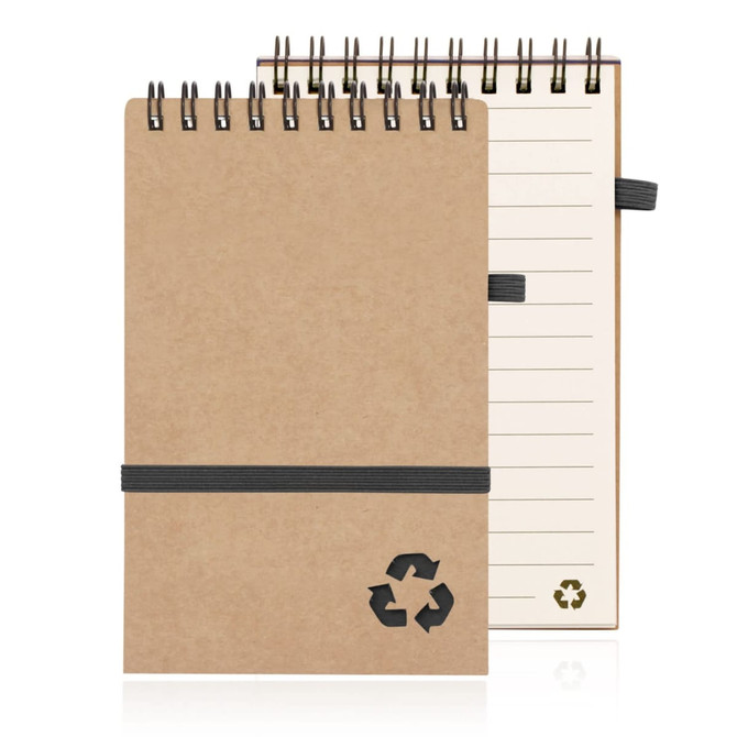 Eco Notepad Recycled Paper Spiral Bound || 52-C518