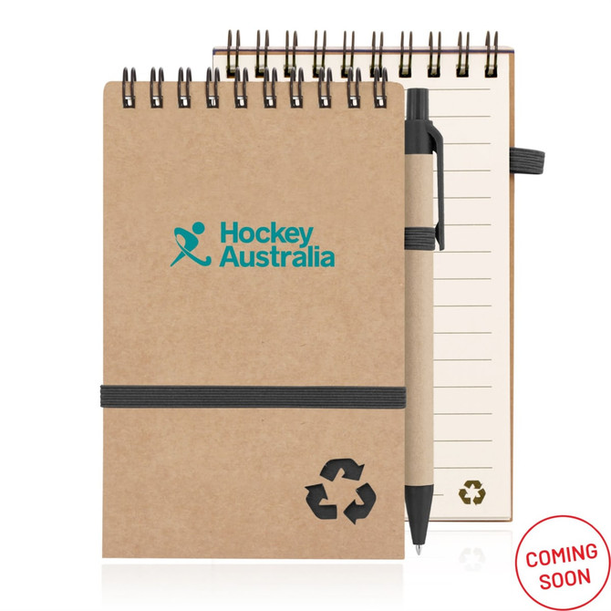 Eco Notepad Recycled Paper Spiral Bound with Z244 || 52-C519