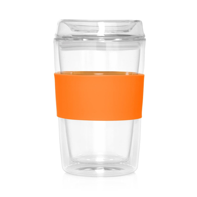 Eco Coffee Cup Glass Double Wall Cup2Go 300ml