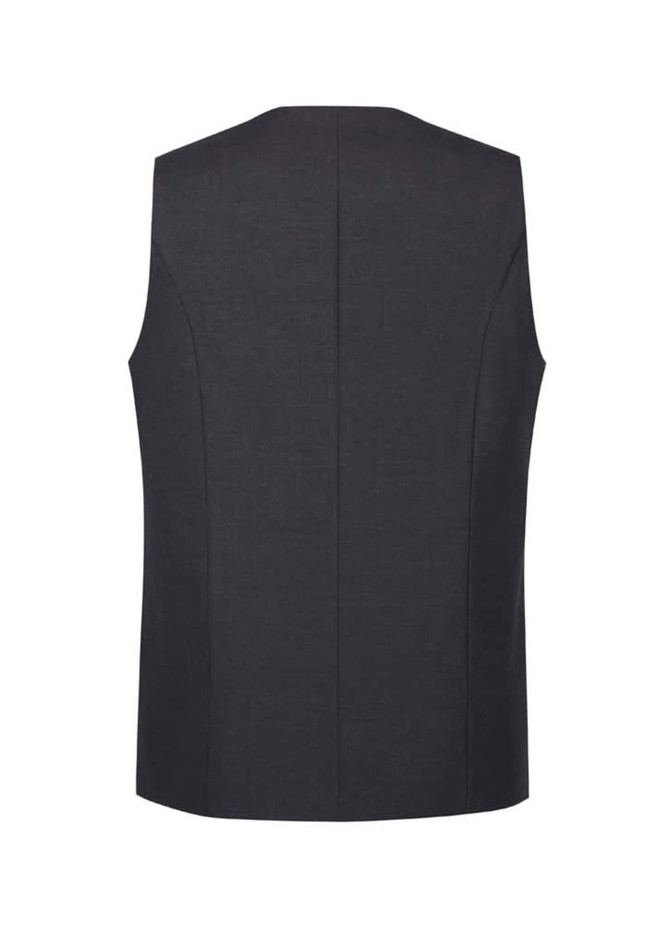 Comfort Wool Stretch Mens Longline Vest