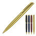 Metal Pen Ballpoint Prestige Gold Trim Hubert