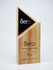 Arrow Wood Award with Matte Black Alloy || 107-QW185B-BA