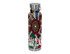 A drink bottle featuring a vibrant, multicoloured Aboriginal-inspired design and a stainless steel carry lid.