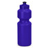 A drink bottle in vibrant purple with a spill-proof lid and a contoured design for easy grip.