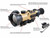 iRay RICO HYBRID 640 4X 75mm Multi-function Thermal Sight