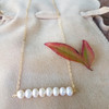 Freshwater Pearl Necklace Gold Filled