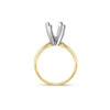 4-Prong Engagement Ring 14 Karat Yellow Gold