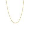 14K gold ball chain necklace with lobster clasp