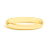 Classic Dome Comfort Fit Wedding Band 14K Yellow Gold