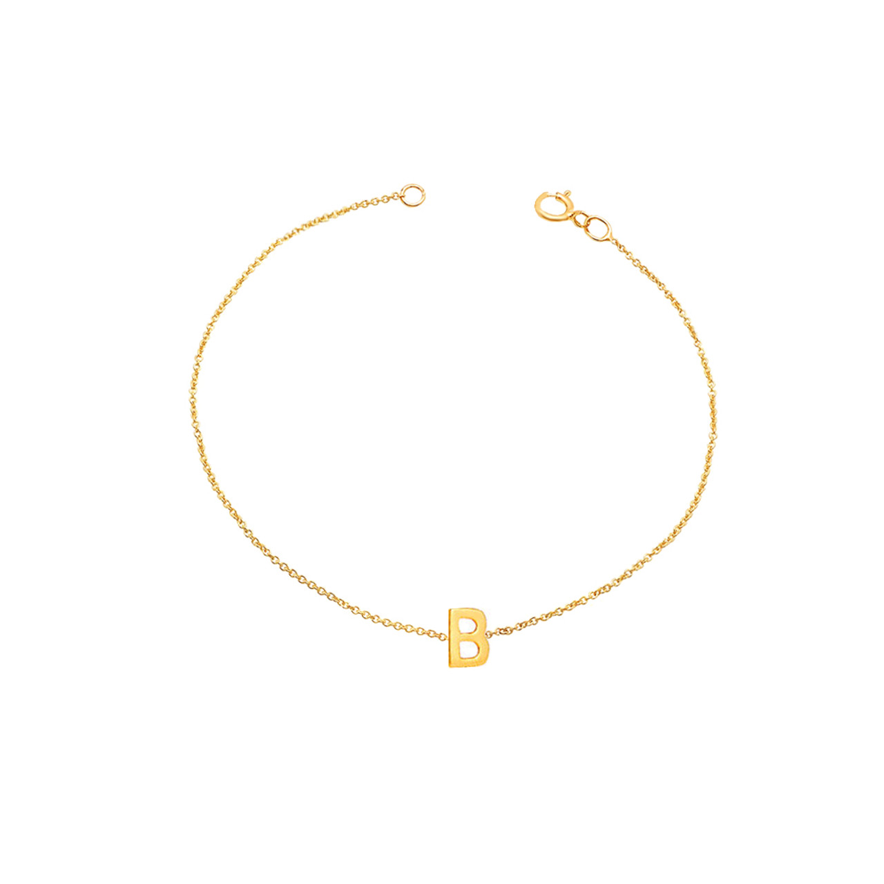 The Initial Bracelet 14K - 4 Letters