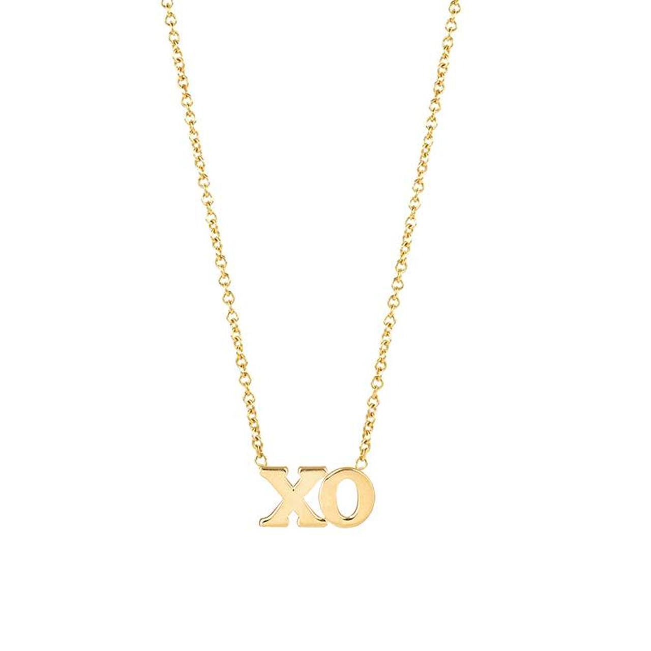 Aresa New York - Lessing No. 9 XO Necklaces - 18K Yellow Gold with 1.0 –  Robinson's Jewelers