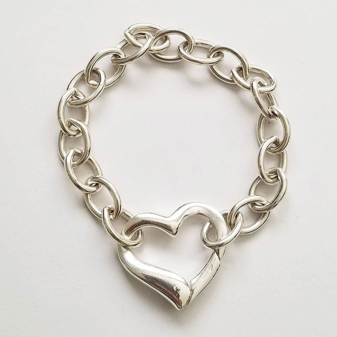 Silver Stories l Heart Breaker Bracelet, Silver Link Chain
