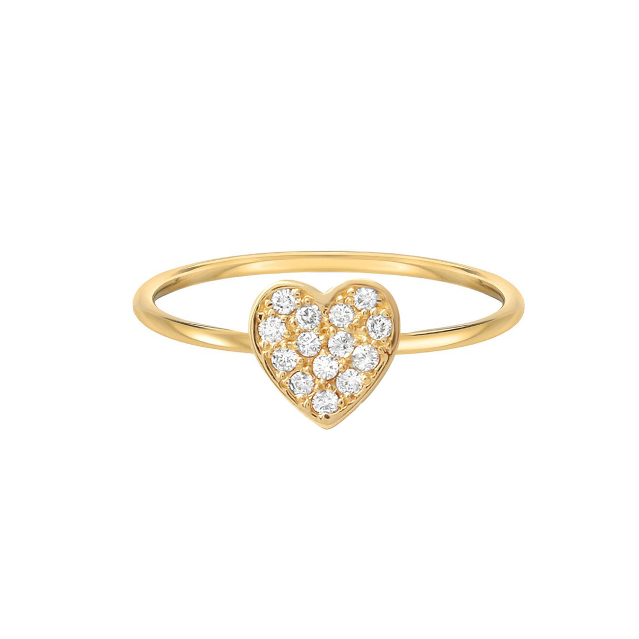 Twin Heart Shape Diamond Fashion Ring - 10528PEADTX – Powell Jewelry