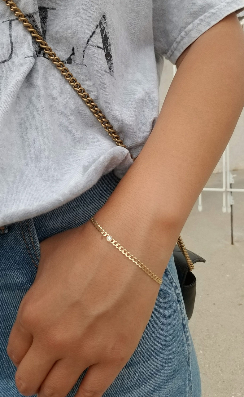 3mm Miami Cuban Link Bracelet | Hip Hop Bracelets | King Ice