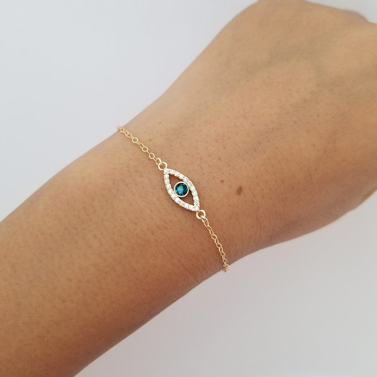 14k evil eye jewelry