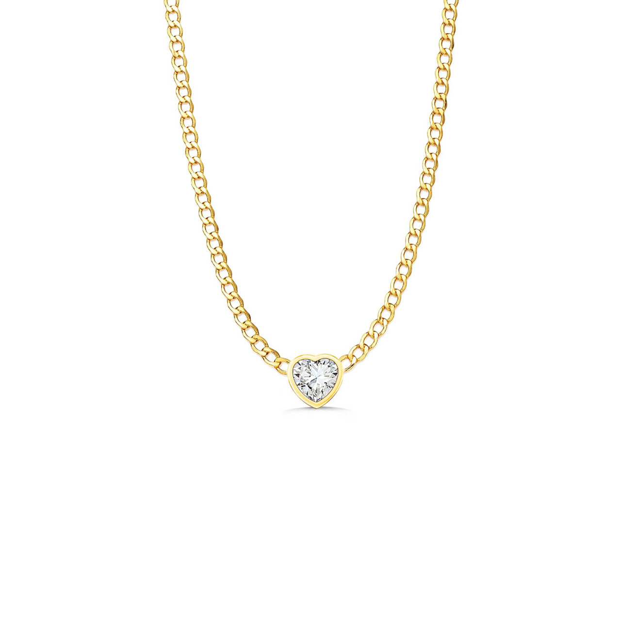 Diamond Heart Necklace