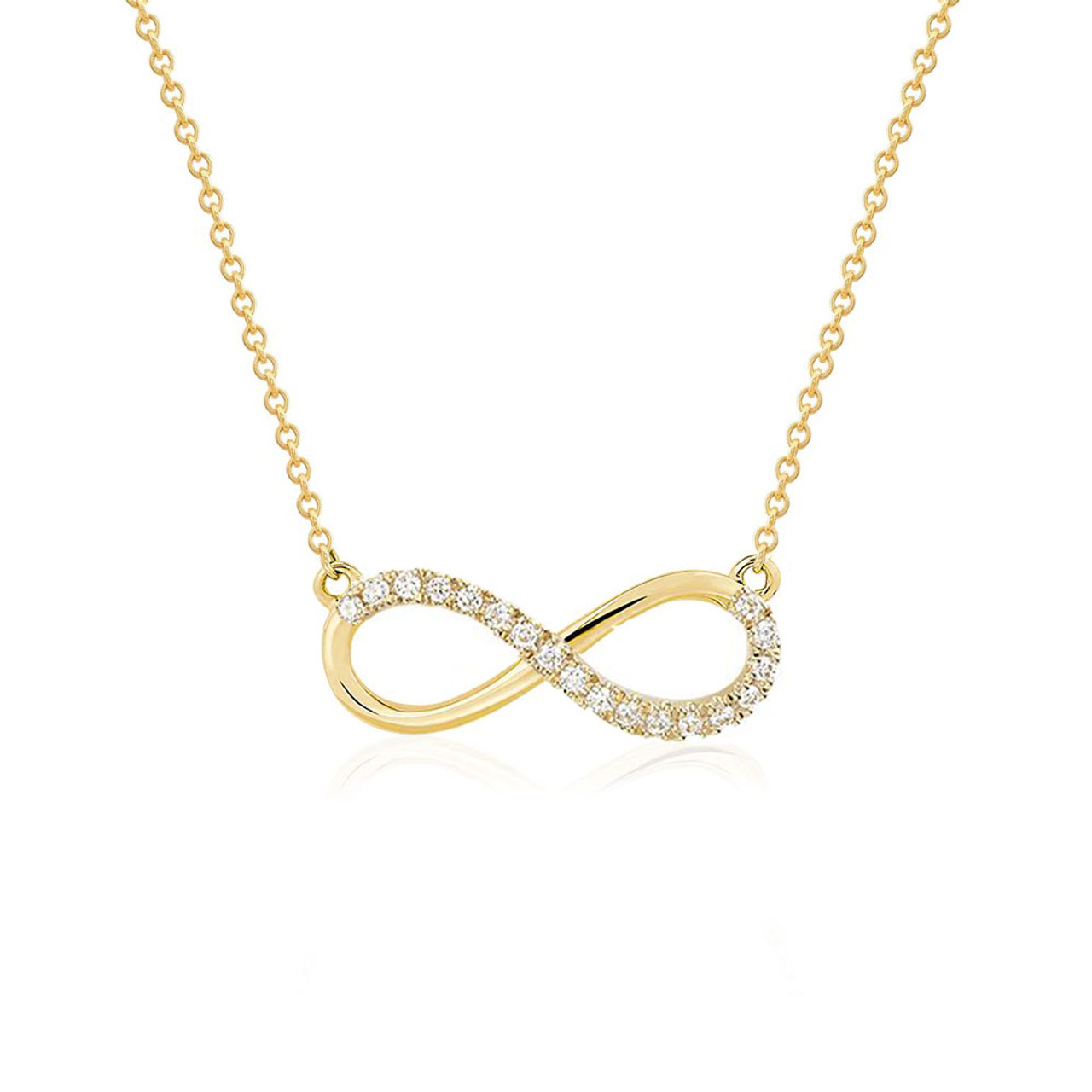 Exist pendant, Infinity, White, Rhodium plated | Swarovski