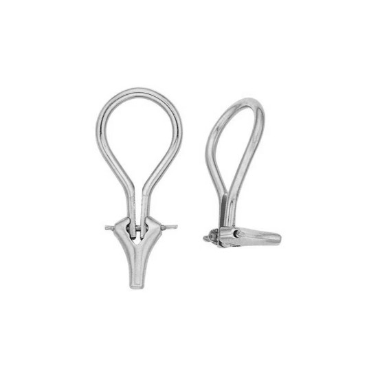 Platinum Omega Earring Clip / None-pierced Earring