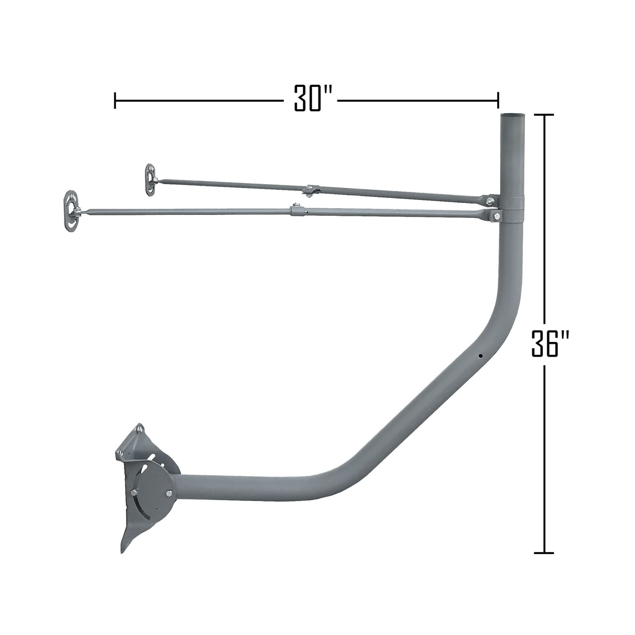 DirecTV Under Eave Mount 2" O.D. SlimeLine SLMTUE - Thumbnail 3