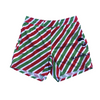 Christmas Stripes Men's Shorts