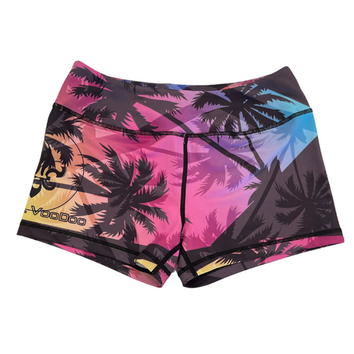 Tropical Sunset SHORTIES - Women's Shorts