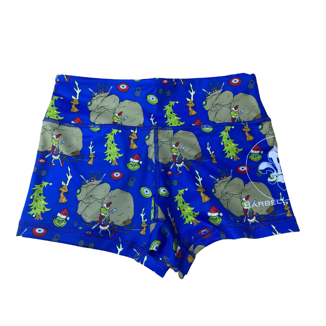 Holiday Fun Print Loose Shorts Two-Piece Set