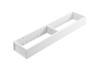 Blum AMBIA-LINE 100mm drawer frame in silk white