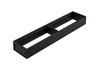 Blum AMBIA-LINE 100mm drawer frame in Carbon Black