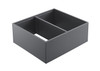 Blum AMBIA-LINE deep drawer frame ZC7F300RSU in Orion Grey