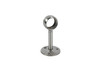 Brushed Stainless Round Hanging Rail Centre Support Brushed Stainless Round Hanging Rail Centre Support