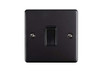 Enhance decorative light switch in matt  black