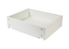 150mm White (W1000 ST9) MFC drawer boxes, delivered flat-packed with Quickfit TL2 cams and dowels for easy assembly