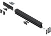 Blum REVEGO Duo + Uno assembly (set), for single door and double door combined, internal width within the application single door: 600mm