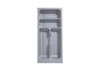 Deluxe Cutlery Insert for TANDEMBOX Antaro Drawers, Silver Grey, designed for 300 x 500mm cabinets. Durable compartments for organised storage of cutlery.
