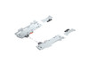 TIP-ON BLUMOTION latch mechanism set for MERIVOBOX drawers – push-to-open soft-close system components