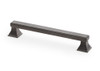 Alexander & Wilks Jesper square pull handles in dark bronze available in 128mm and 160mm sizes