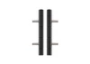 AW000-64-BL Cabinet Brass Dummy Hinge - Black