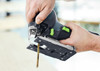 Change the saw blade in seconds - Quick adaptation, carry on directly thanks to the tool-free FastFix saw blade change.