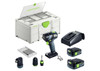 Festool TXS 12 Cordless Drill Set with Batteries Charger and Accessories