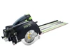 Festool HKC 55 Cordless Circular Saw with FSK 420 Cross-Cutting Guide Rail