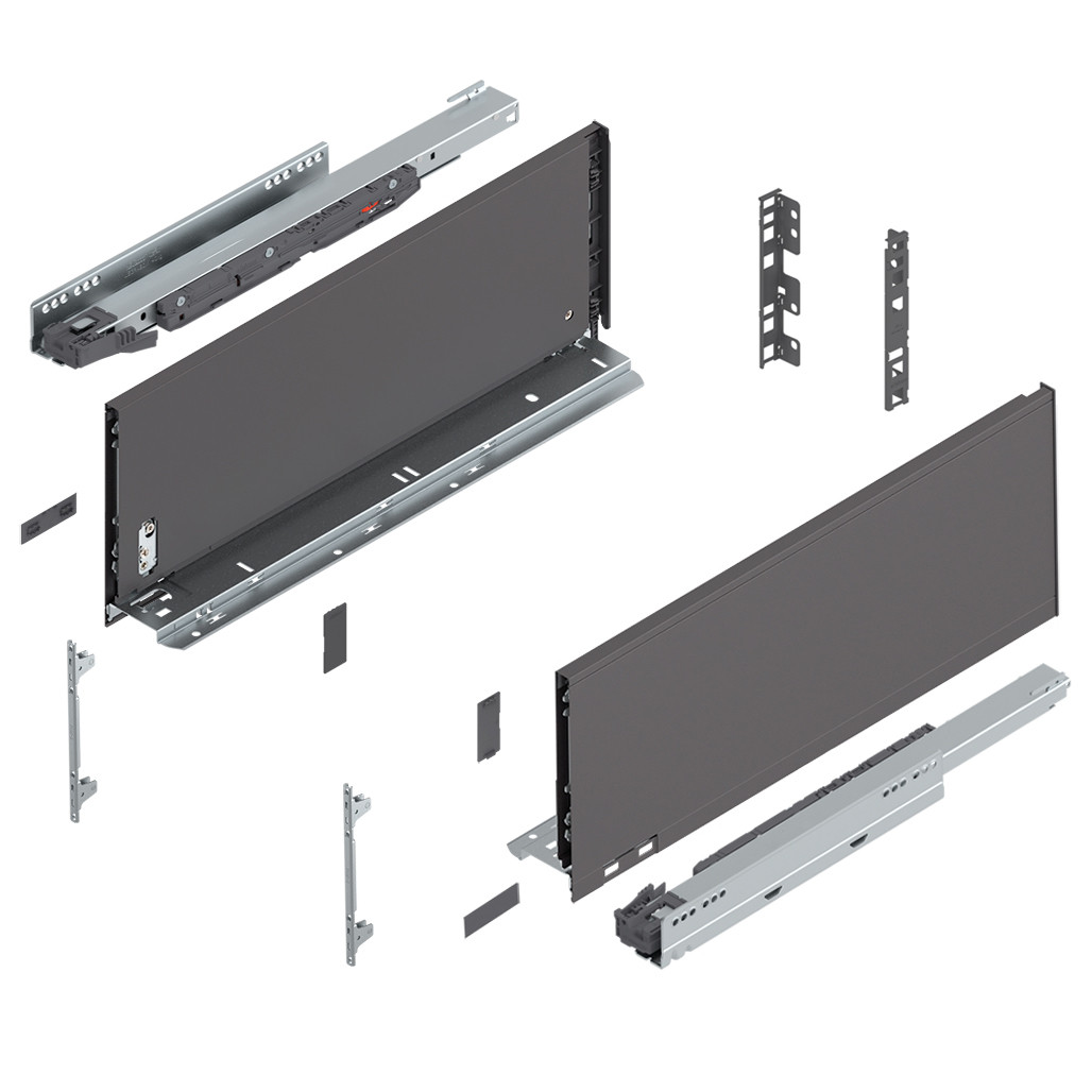 Blum 20F250M00 LRセット LEGRABOX Drawer Kit - F Height - Interfit Furniture Components