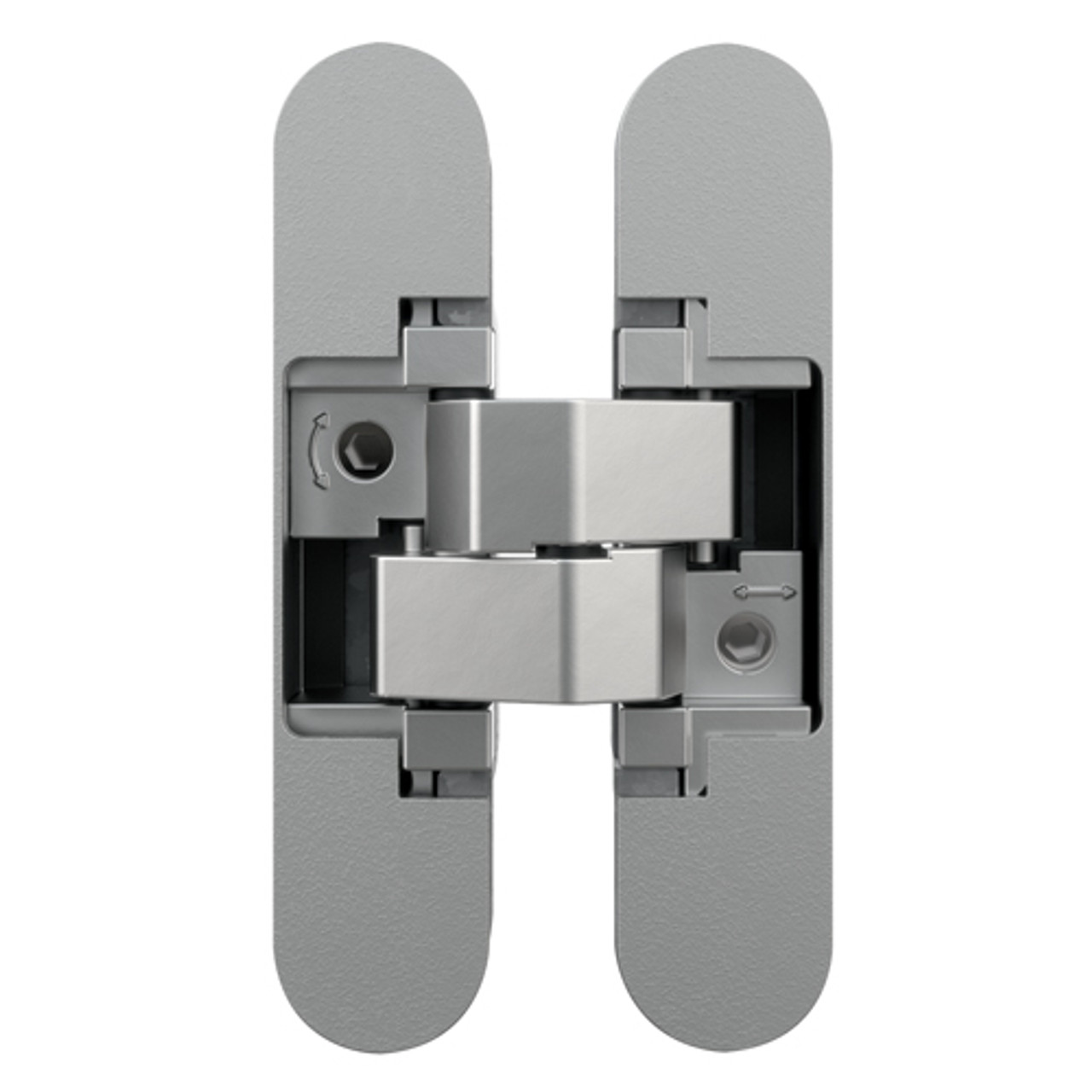 ANSELMI Concealed Hinges – 3D Adjustable for Residential Doors, Slim Frame Compatible