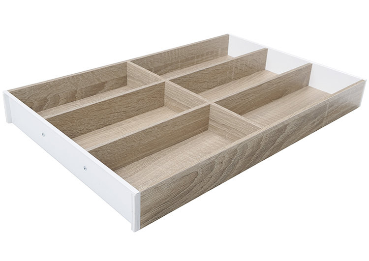 Blum AMBIA-LINE cutlery insert in Bardolino Oak