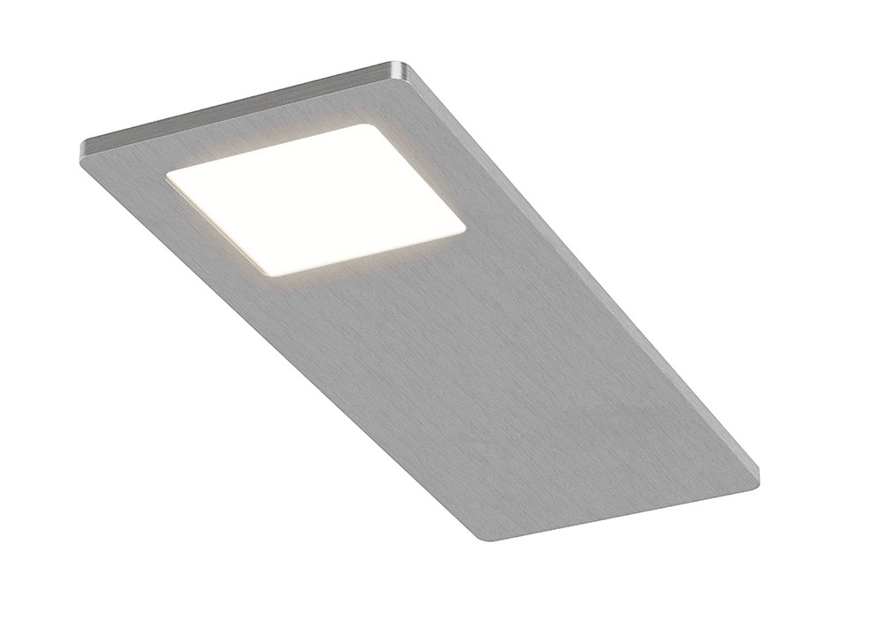 SE11190T0.1 Sensio Astro TrioTone® under cabinet lighting in a brushed aluminium finish