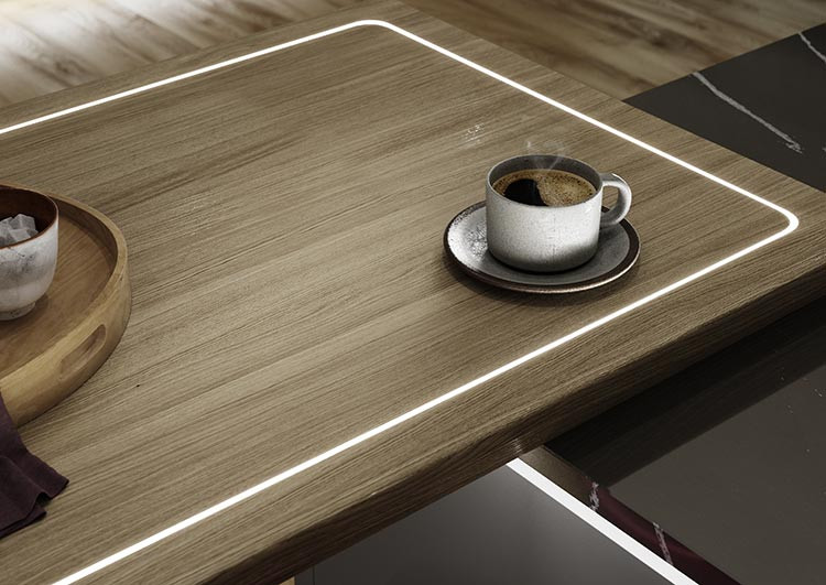 Fully diffused and designed to sit flush upon installation