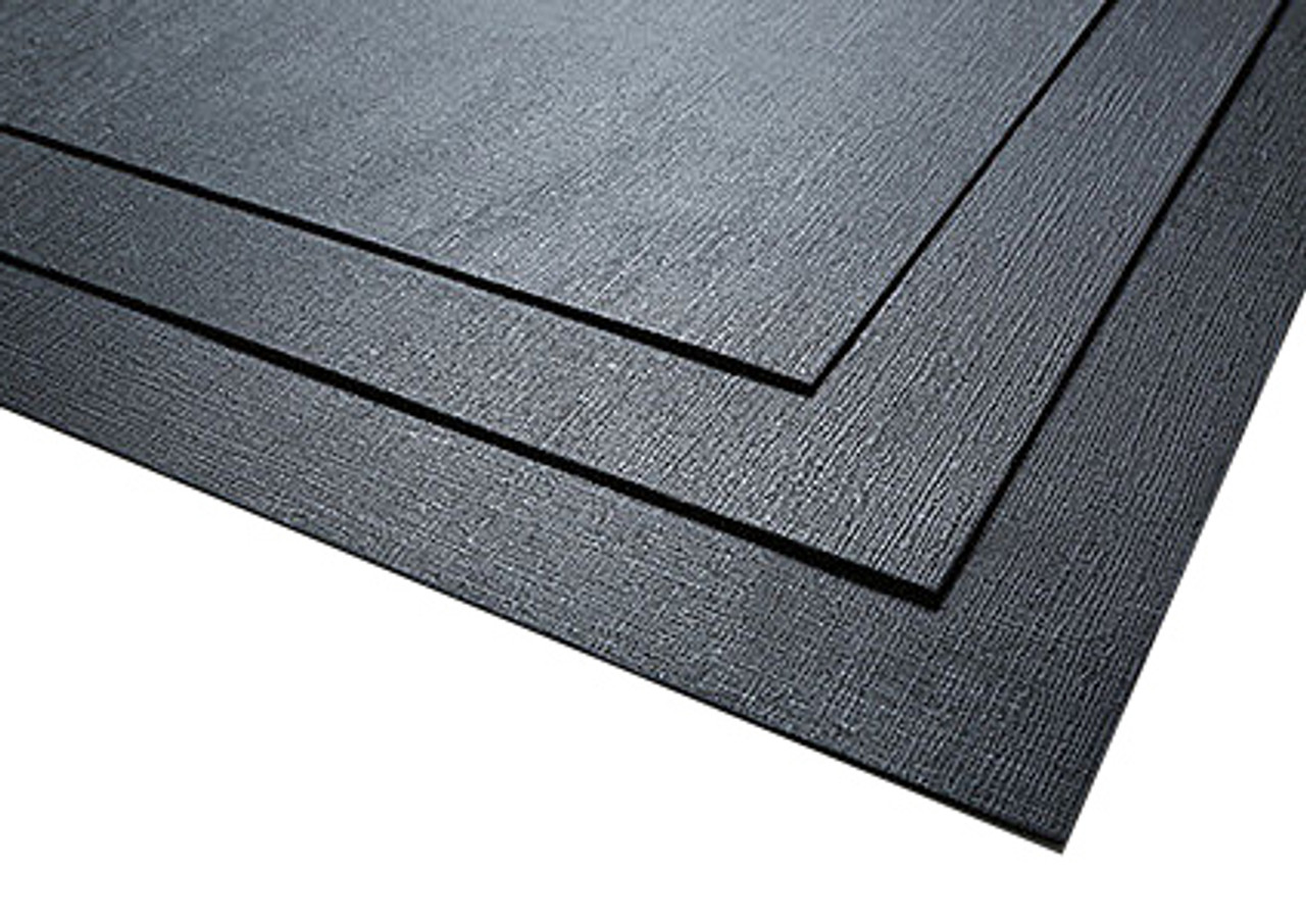 Pre-cut, slip-resistant mats for Blum LEGRABOX drawers (1000mm x 500mm) feature a durable canvas-patterned basalt grey surface. Made from food-safe TPE, they protect the drawer base and are eco-friendly.