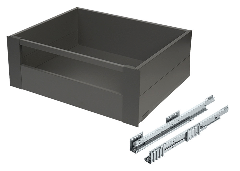 MERIVOBOX BOXCAP inner drawer with gallery front and full-extension runners