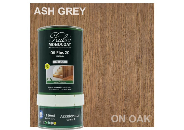 Rubio Monocoat Oil Plus 2C Ash Grey 1.3L